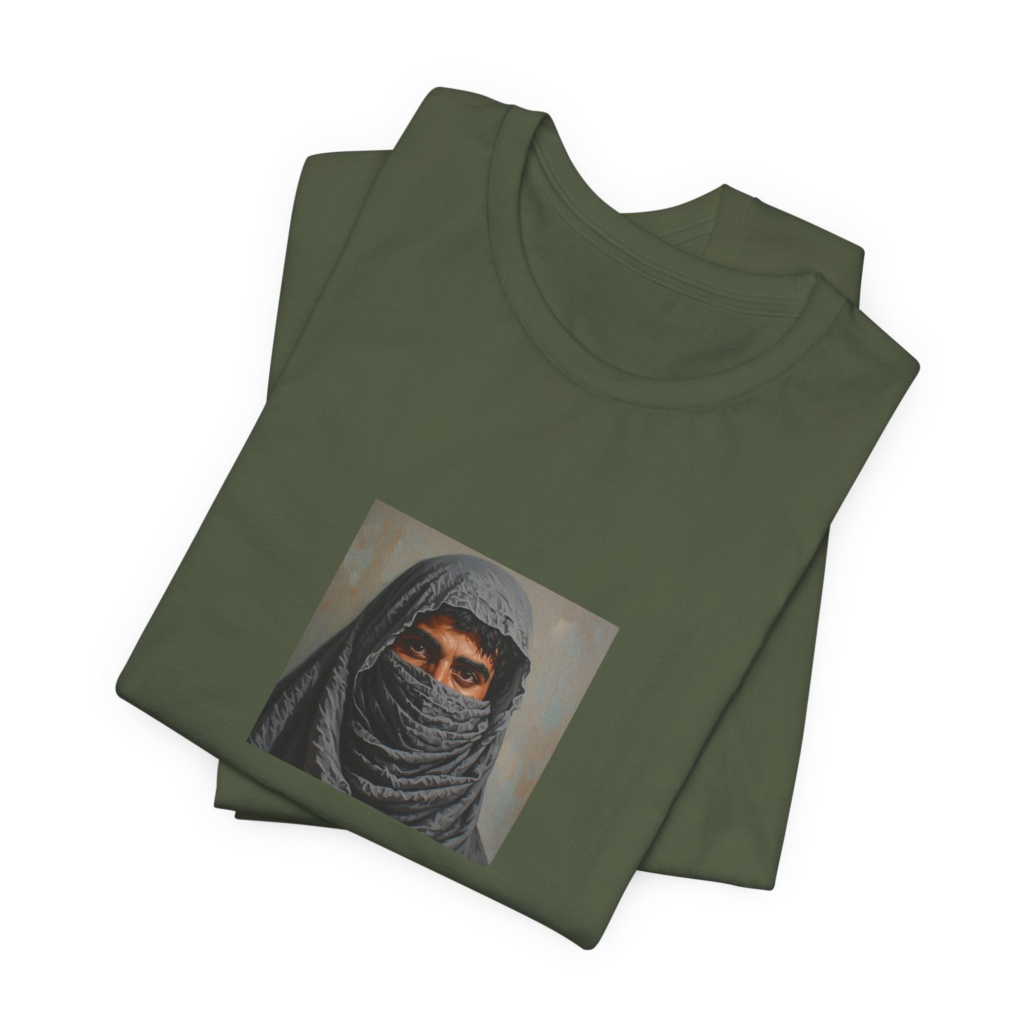 Veiled Man Portrait T-shirt