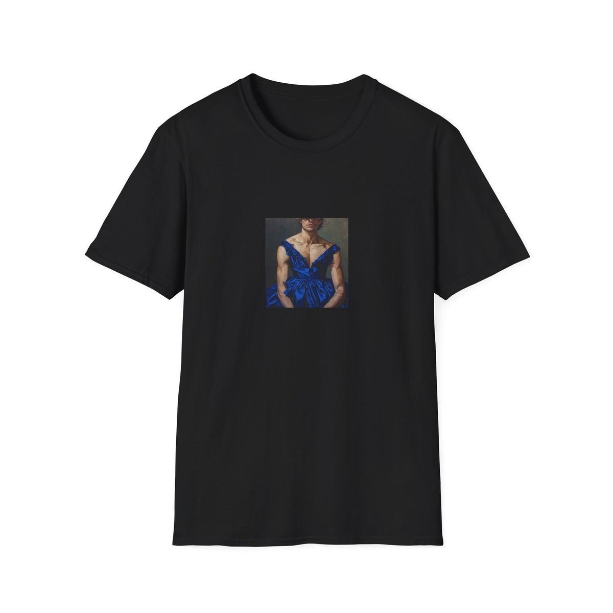Man In Blue Dress T-shirt