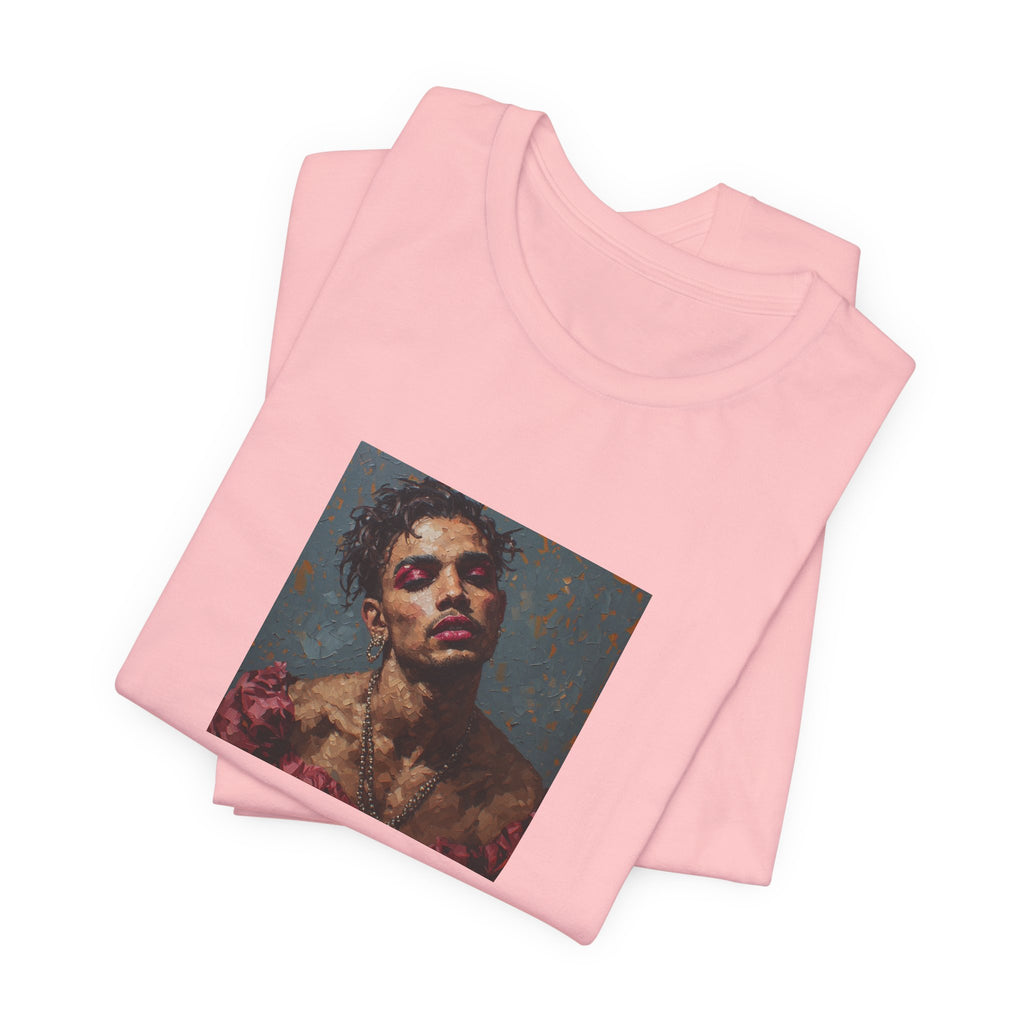 Man w/ Pink Eyeshadow T-Shirt