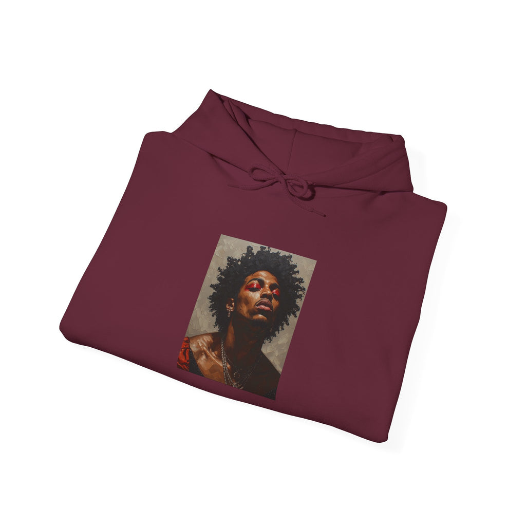Man w/ Red Eyeshadow Hoodie