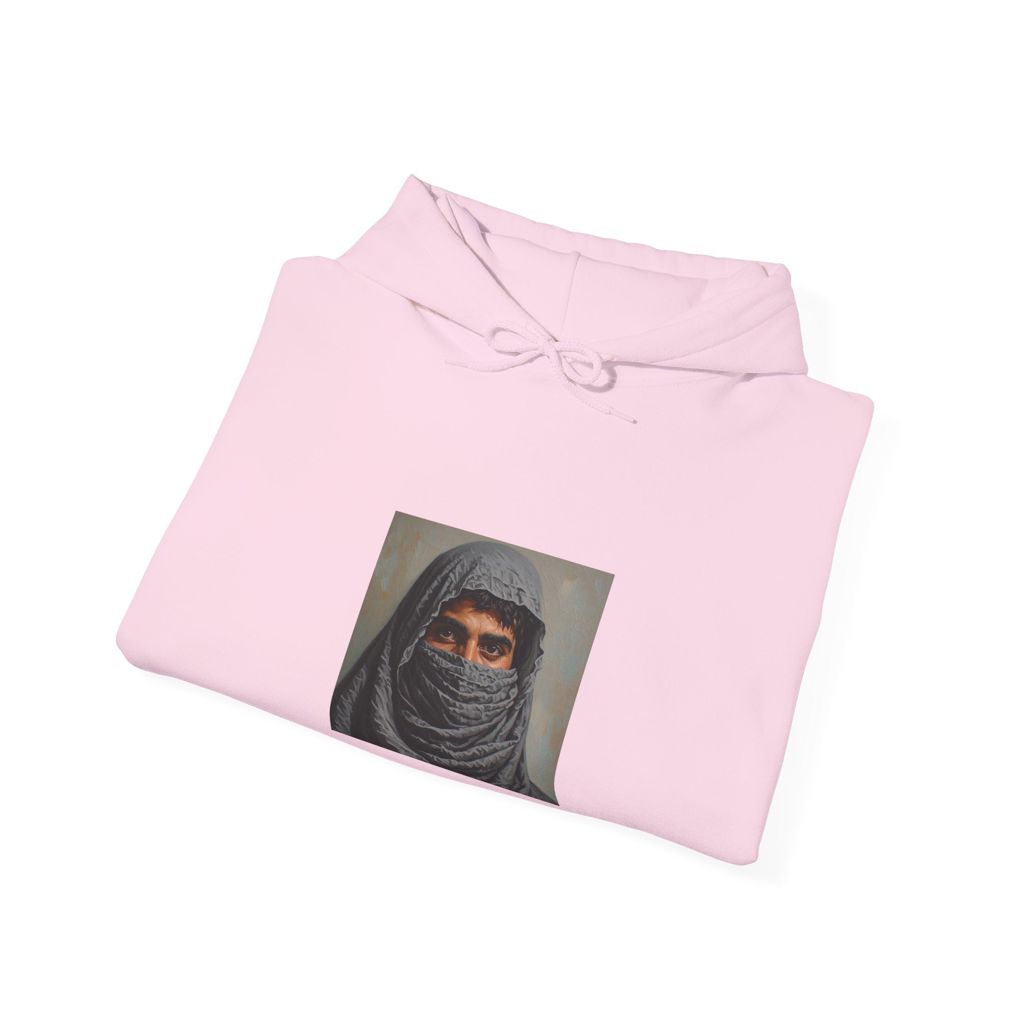 Veiled Man Portrait Hoodie