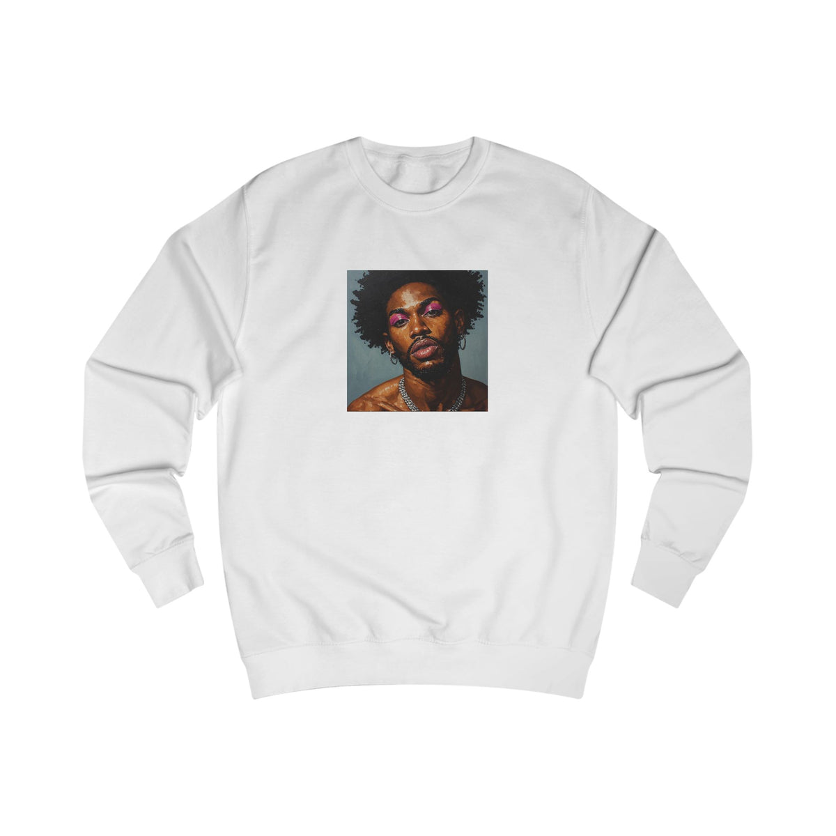 Man w/ Necklace Sweatshirt