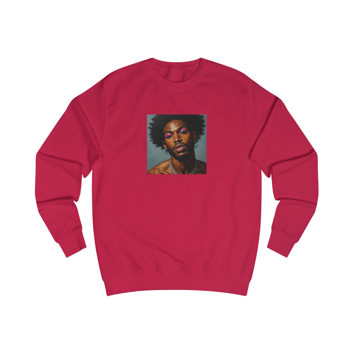 Man w/ Necklace Sweatshirt