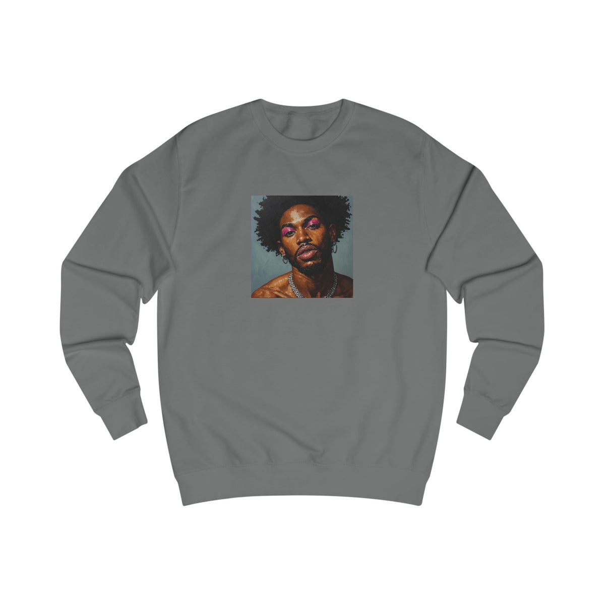 Man w/ Necklace Sweatshirt