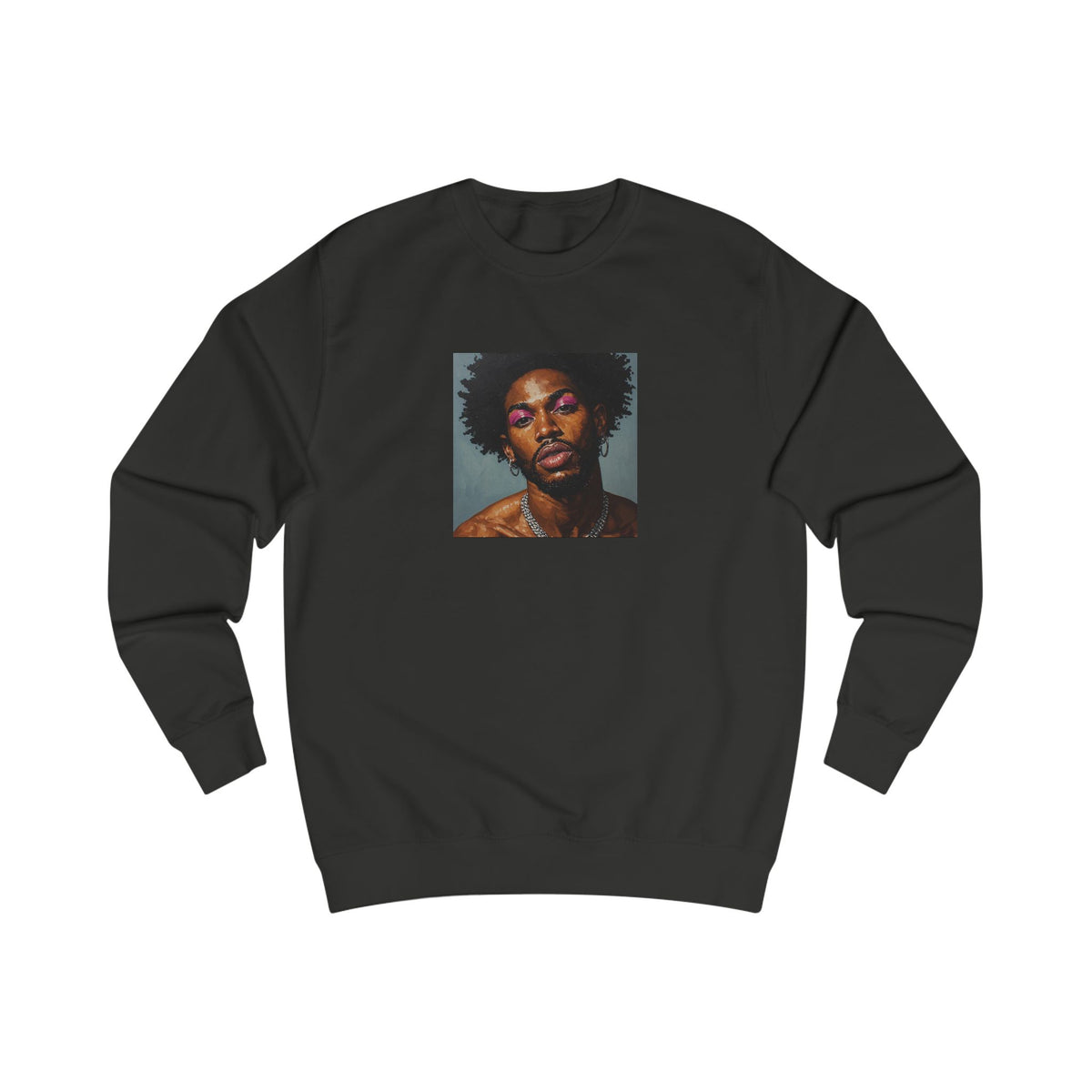 Man w/ Necklace Sweatshirt