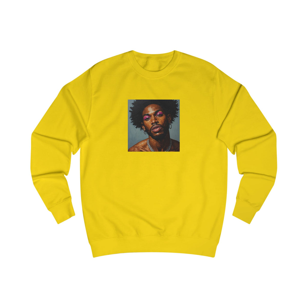 Man w/ Necklace Sweatshirt