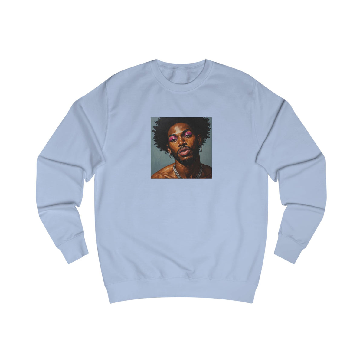 Man w/ Necklace Sweatshirt