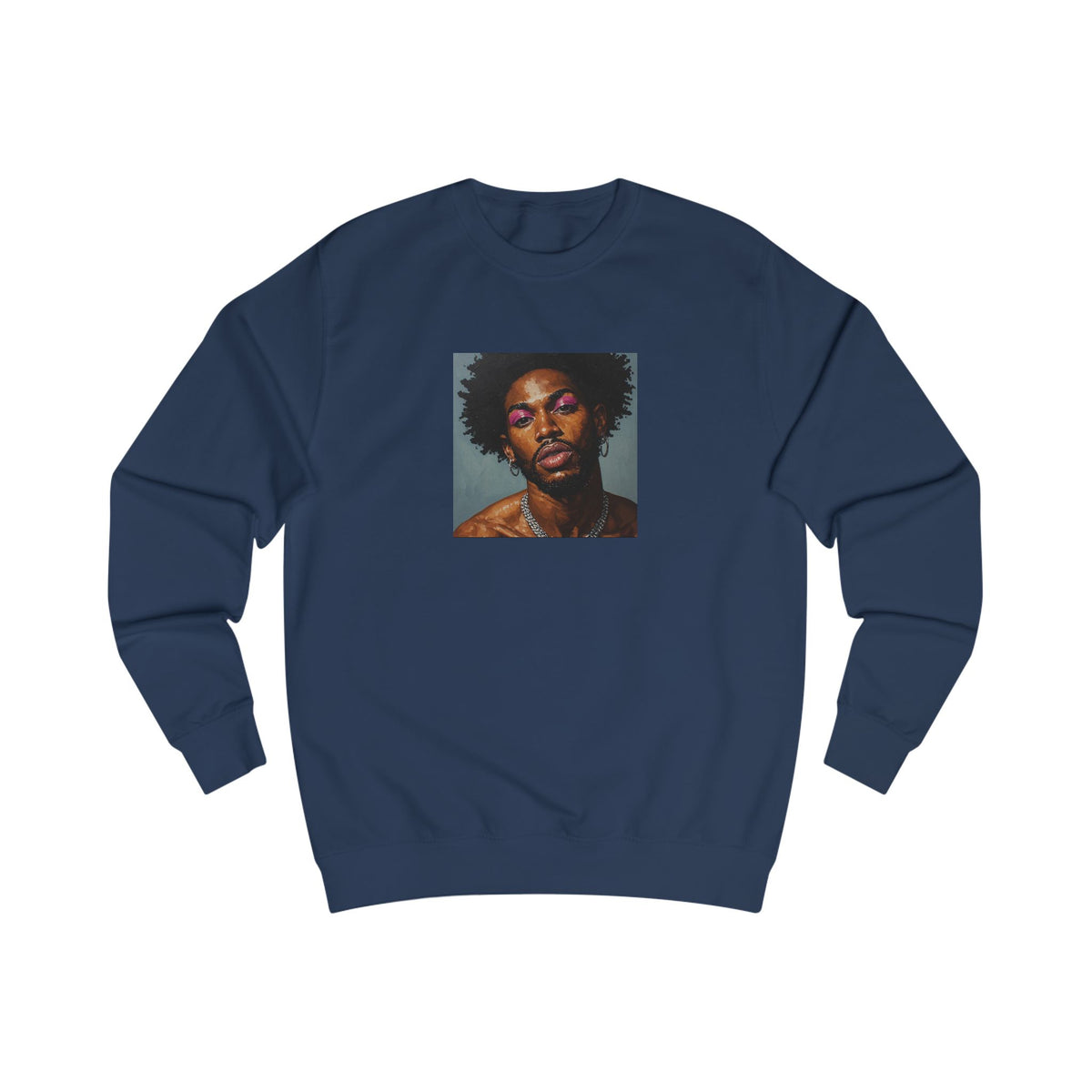 Man w/ Necklace Sweatshirt