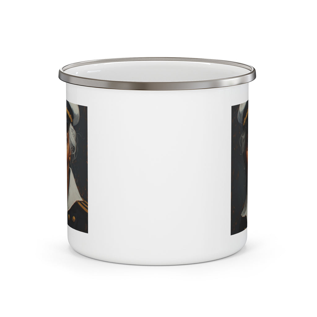 Captain Camping Enamel Cup