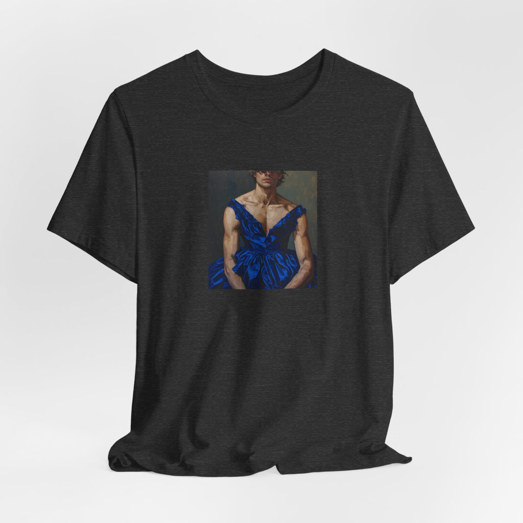 Man In Blue Dress T-Shirt
