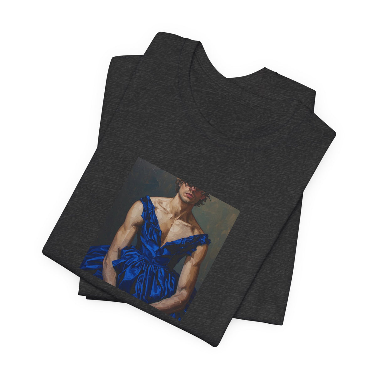 Man In Blue Dress T-Shirt