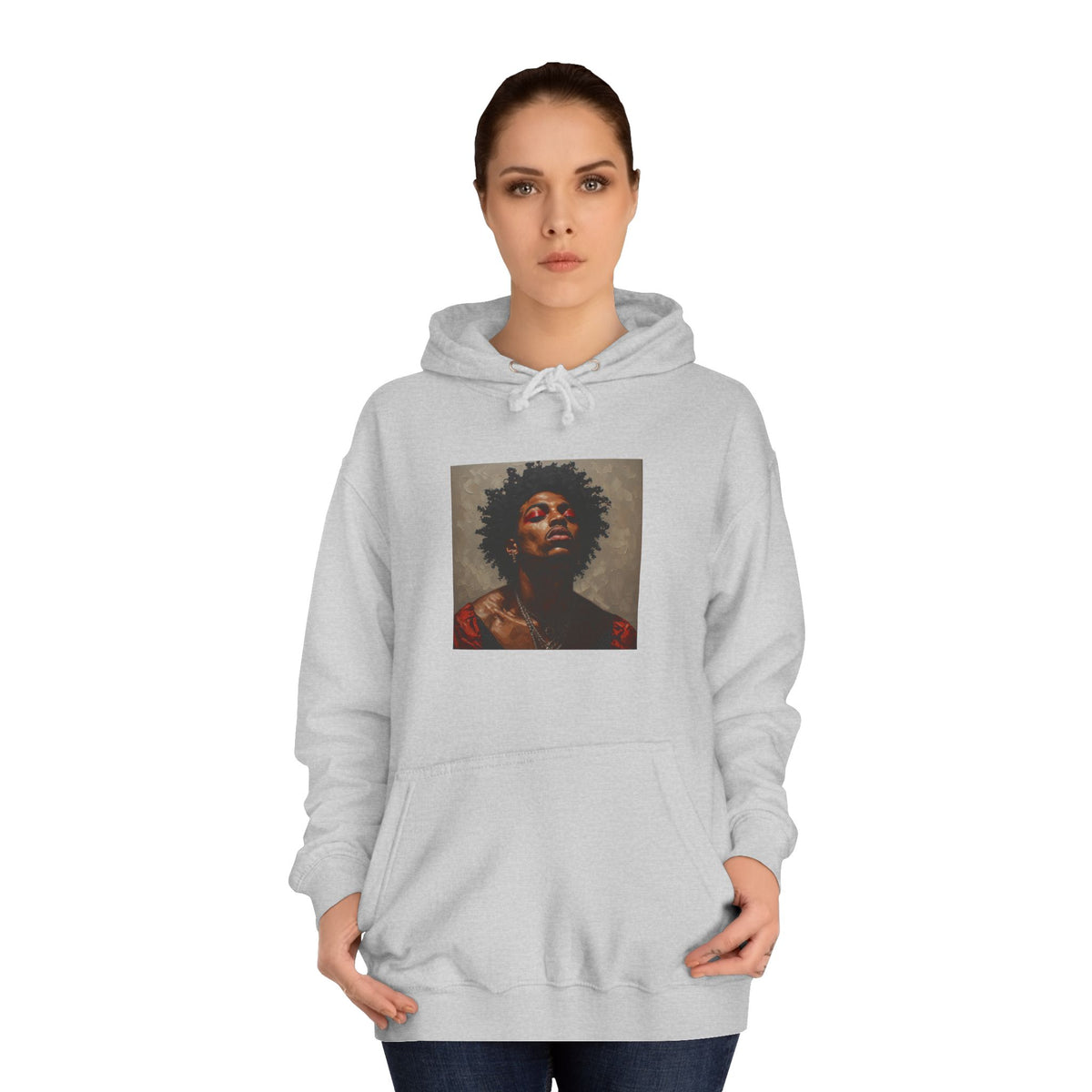 Man w/ Red Eyeshadow Hoodie