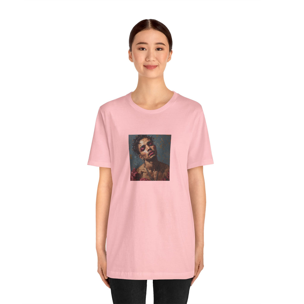 Man w/ Pink Eyeshadow T-Shirt