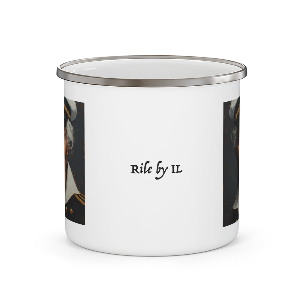 Captain Enamel Cup w/ Rile by IL Logo