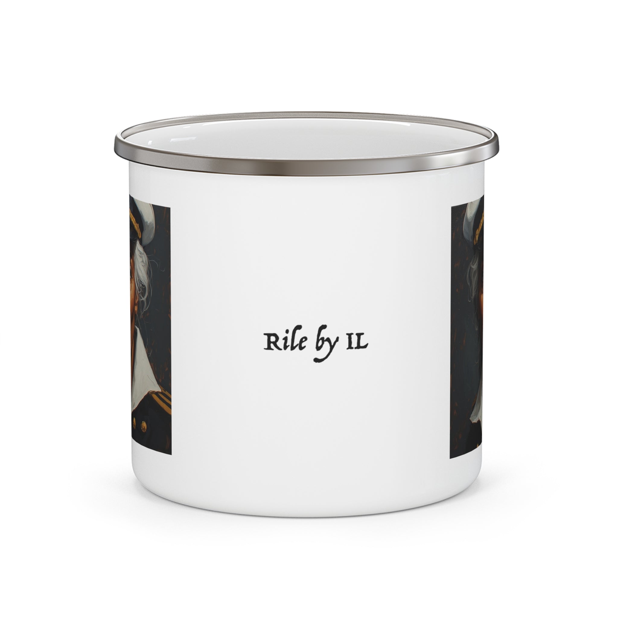 Captain Camping Enamel Cup
