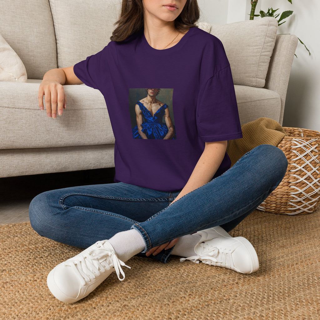 Man In Blue Dress T-shirt