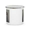 Veiled Man Camping Enamel Cup
