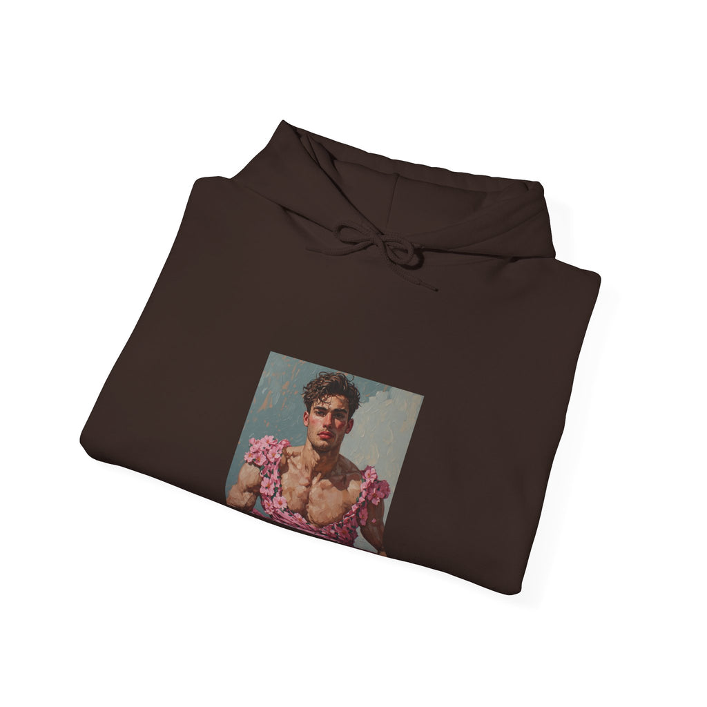Man In Pink Dress Graphic Pullover