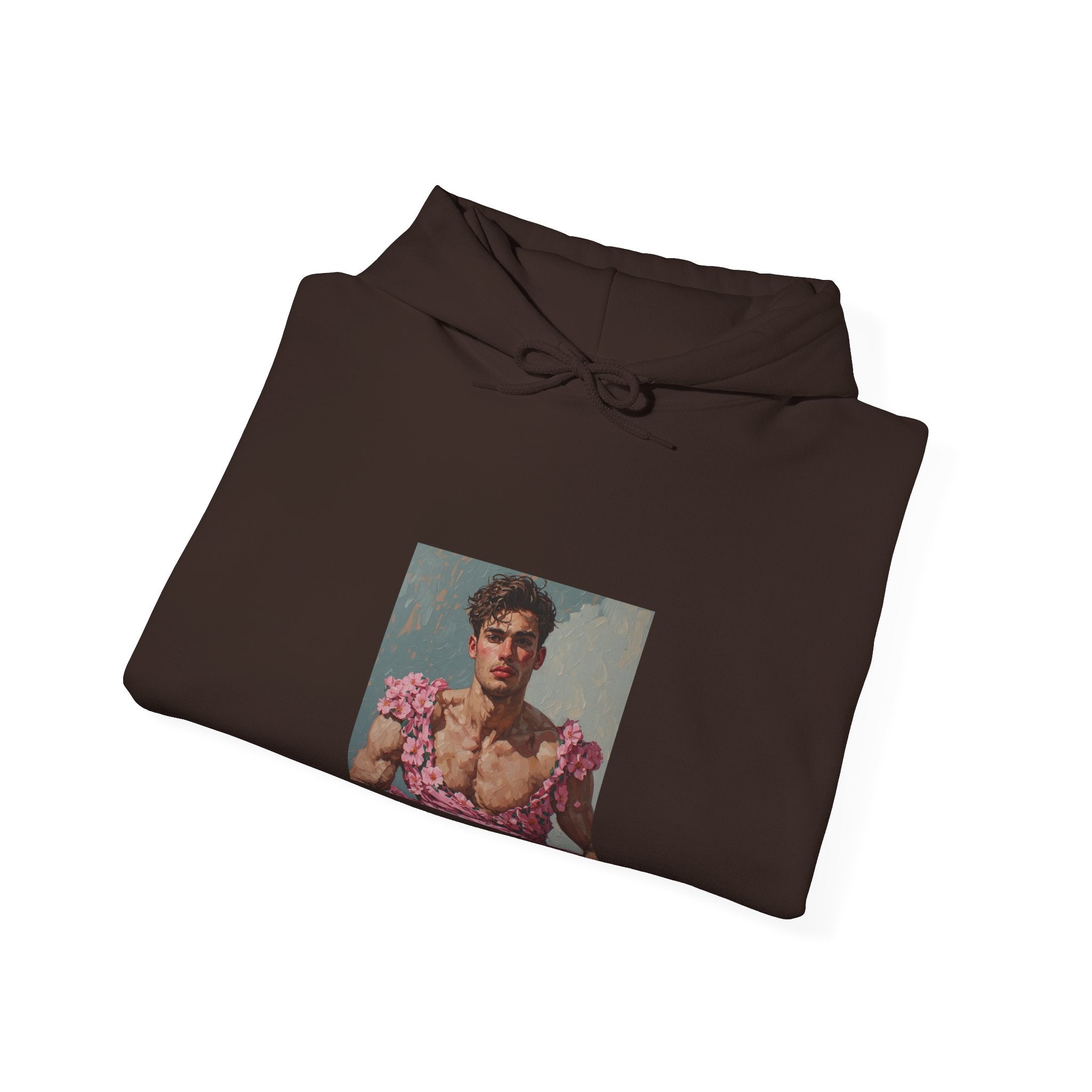 Man In Pink Dress Graphic Pullover