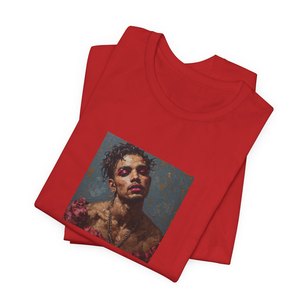 Man w/ Pink Eyeshadow T-Shirt
