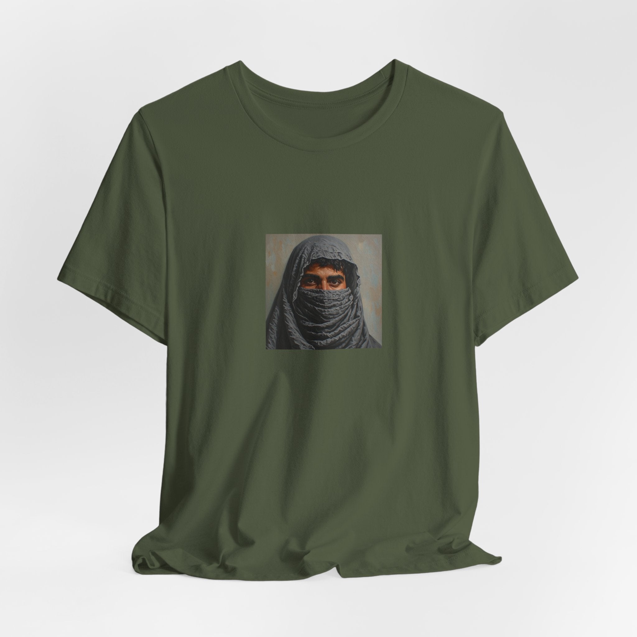 Veiled Man Portrait T-shirt
