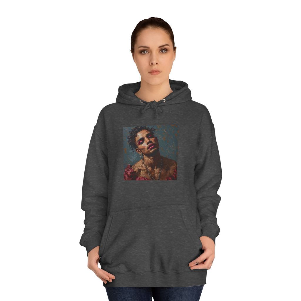 Man w/ Pink Eye Shadow Hoodie