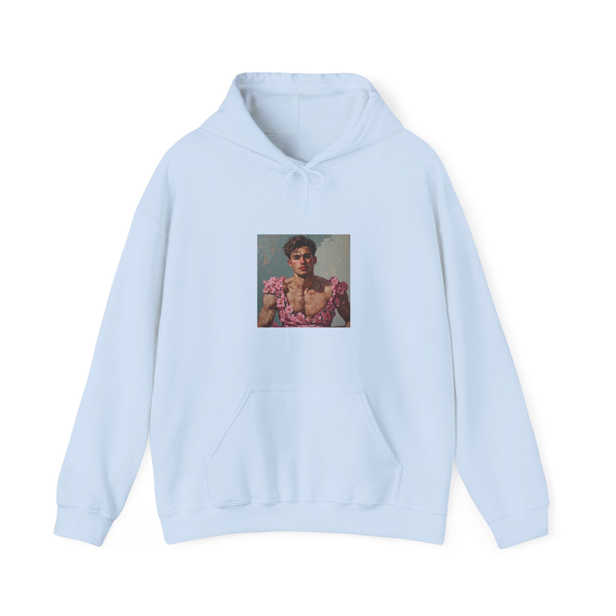 Man In Pink Dress Graphic Pullover