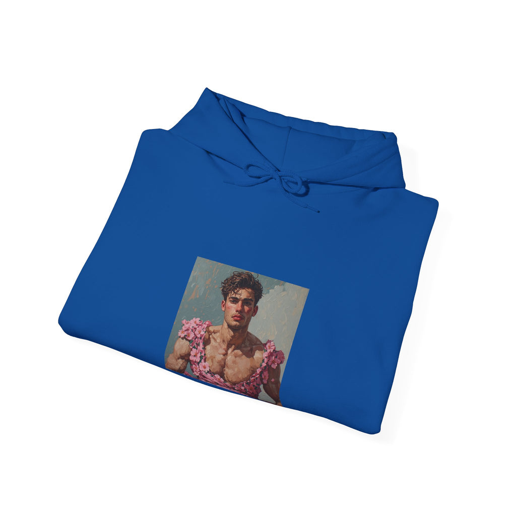 Man In Pink Dress Graphic Pullover