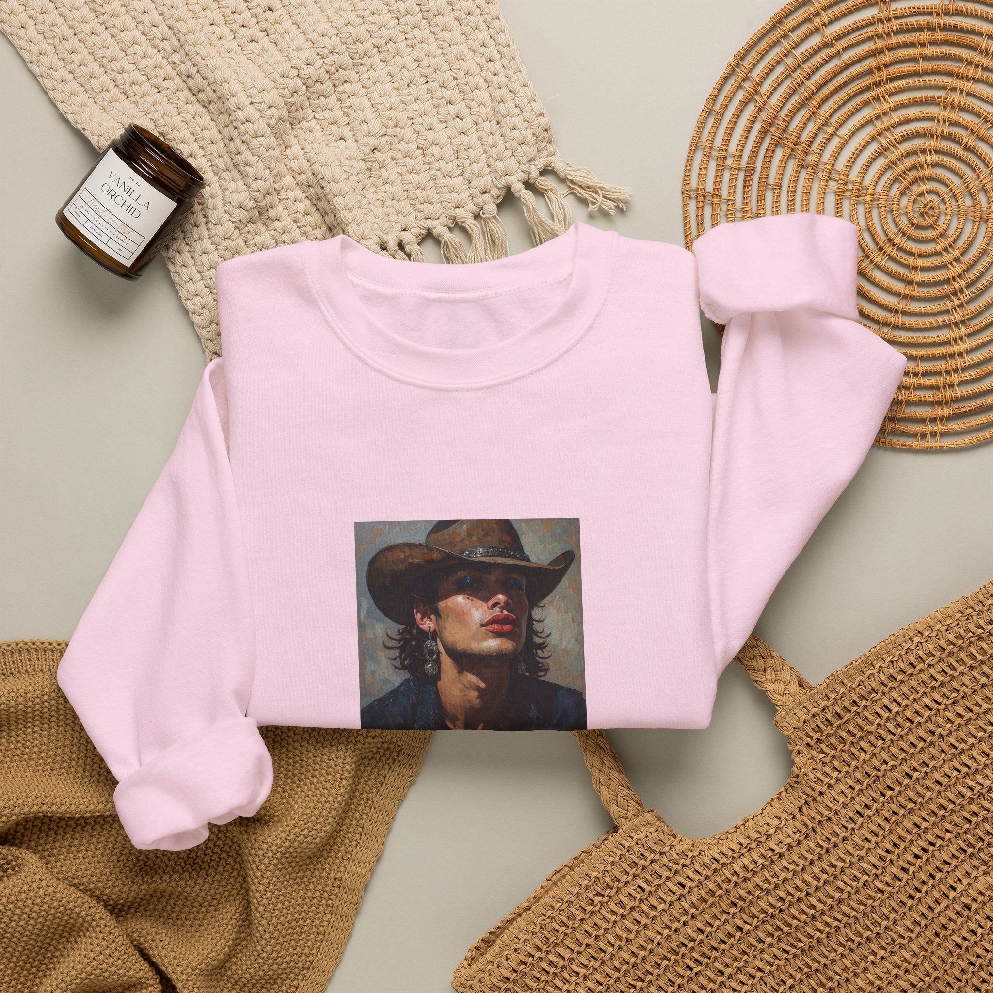 Cowboy Portrait Sweatshirt
